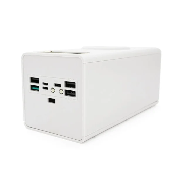Power bank Voltronic D32-PD-QIMagnetic під 24х18650, Magnetic Wireless Charger, Output:22.5W, Micro-USB, Type-C, Lightning, ABS, PVC, White, BOX