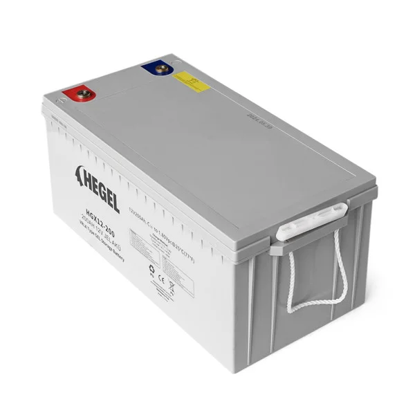 Акумуляторна батарея HEGEL GEL 200-12 12V 200Ah (522 x 238 x 223mm), 57kg