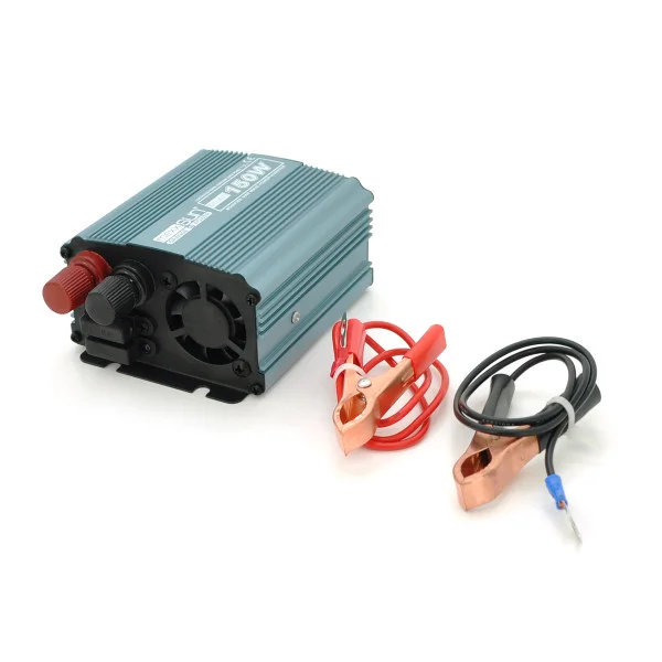 Инвертор напряжения Mexxsun MXS-150, 12V/220V, 150W с модифицированной синусоидой, 1 Shuko, клемные провода, Q30
