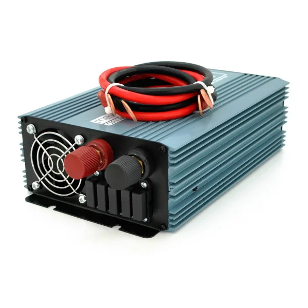 Инвертор напряжения Mexxsun MXS-1000, 12V/220V, 1000W с модифицированной синусоидой, 1 Shuko, 1 USB, клемные провода, Q6