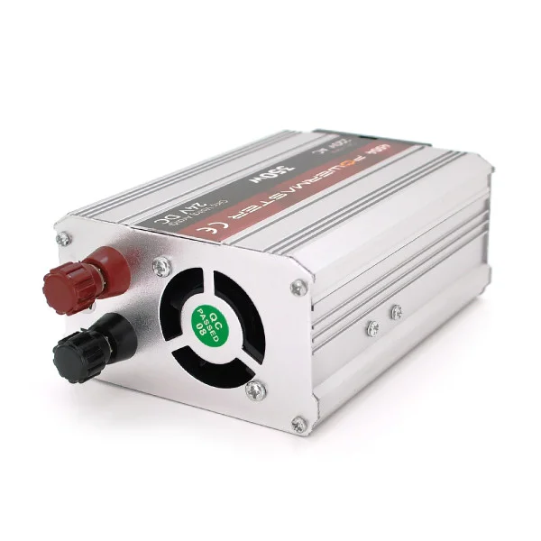 Инвертор напряжения POWERMASTER, 24V/220V, 350W с модифицированной синусоидой, 1 Shuko, клеммы