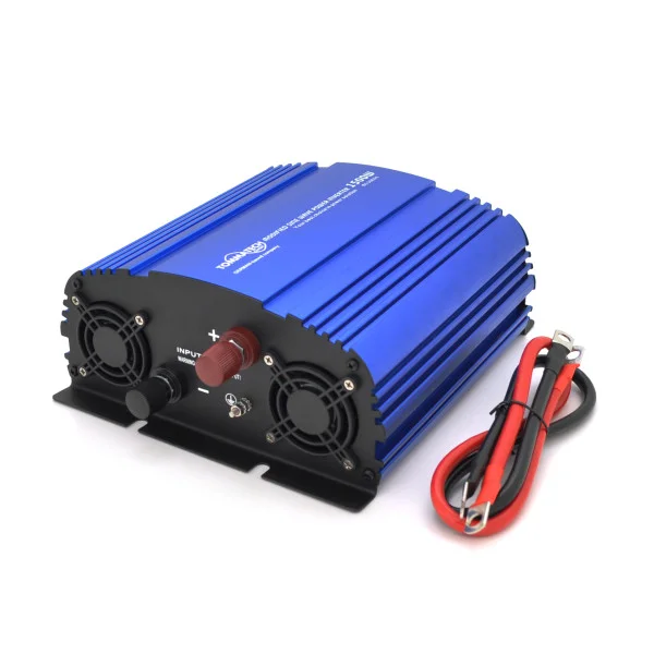 Инвертор напряжения Tommatech MS-1500, 12V/220V, 1500W с аппроксимированной синусоидой, 2Shuko, USB, клеммные провода, 6 предохранителей, Q4