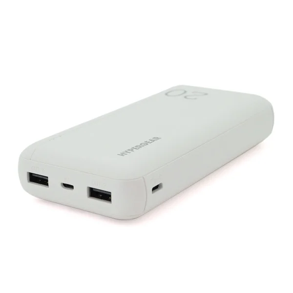 PowerBank Hypergear 20000mAh Fast Charge , 2*USB, White, Q24