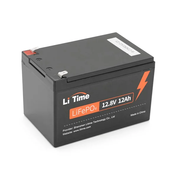 Аккумуляторная батарея Li-TIME LiFePO4 12.8V 12Ач 154Wh,(12/12A) F2, 151*98*95mm