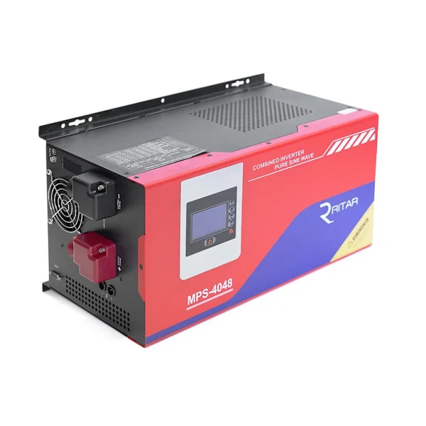 Гібридний інвертор RITAR RTSWm-MPS-4048 4000 Вт 48 В