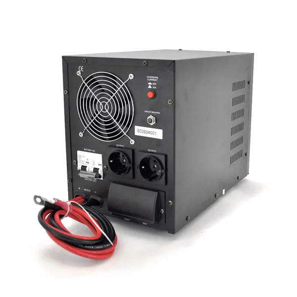 ИБП с правильной синусоидой Europower PSW-EP6000TW48 (4200 Вт) 20/30А,  напольный, под внешнюю АКБ 48В, Q1