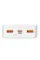 Powerbank Baseus Bipow 20000mAh, Input:5V/2A/3A,9V/2A(microUSB,Type-C), Output:5V/3A,9V/2A,12V/1.5A(2хUSB),Q40,plastic,White