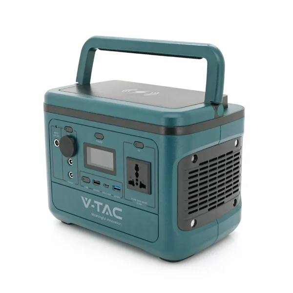 Портативне джерело живлення V-TAC VT-606 500Вт 568 Вт·год LiFePO4