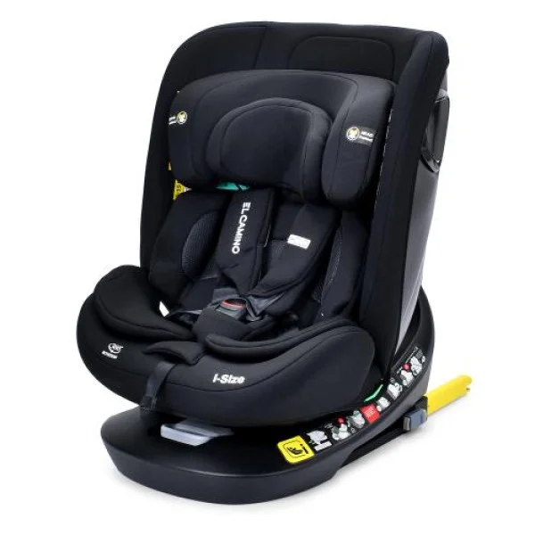 Автокресло El Camino ME 1188 i-HOLD Black