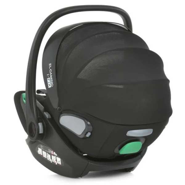 Автокрісло EL CAMINO i-FIX+ ME 1110 Moon Black