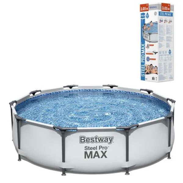 Каркасний басейн Bestway 56406 Steel Pro Max 305×76 см