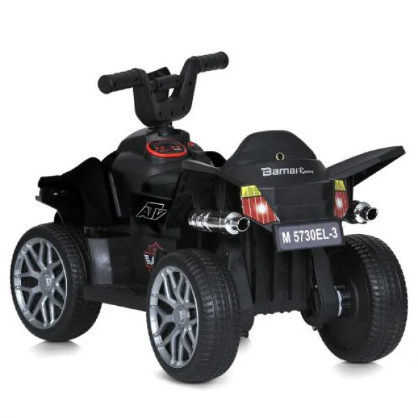 Дитячий квадроцикл M 5730EL-2 чорний