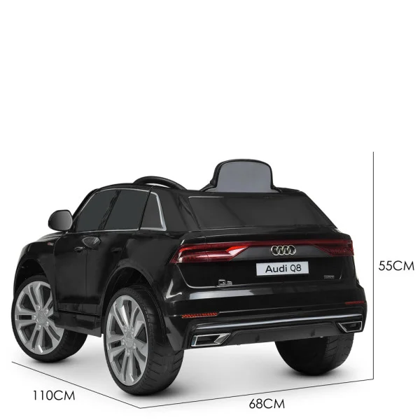 Детский электромобиль Audi Q8 JJ2066EBLR-2 черный