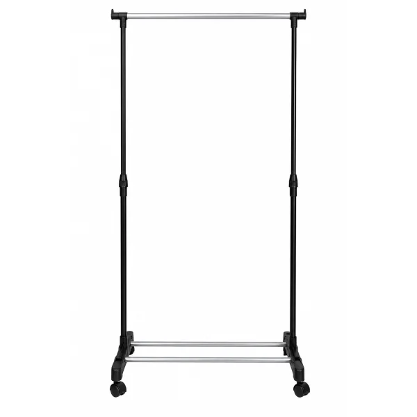 Стойка для одежды одинарная передвижная 140×68×38 см 8007
