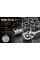 Набор инструментов 12 предметов, торцевые головки с трещоткой 1/2" CR121-12PC
