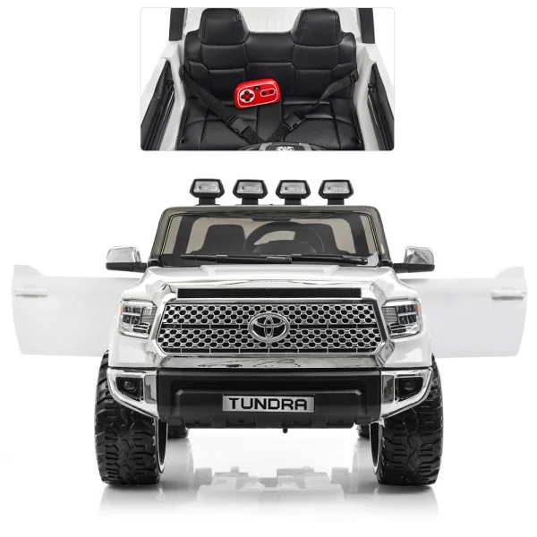 Детский электромобиль джип Toyota Tundra JJ2266AEBLR-1 белый