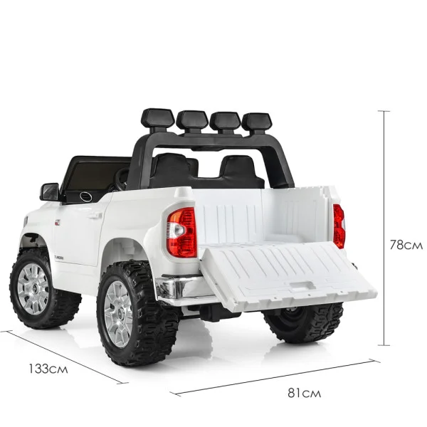 Детский электромобиль джип Toyota Tundra JJ2266AEBLR-1 белый