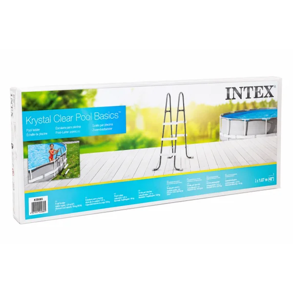 Лестница для бассейна Intex 28065 для бассейнов высотой до 107 см