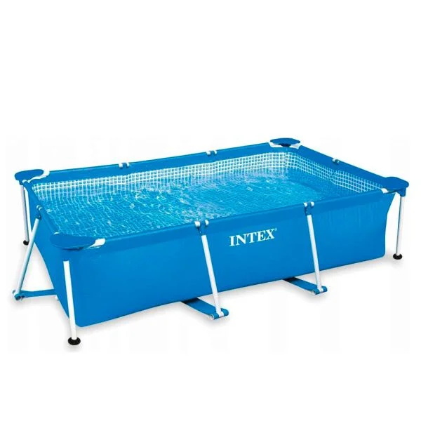 Каркасний басейн Intex 28270 Rectangular Frame Pool 220×150×60 см