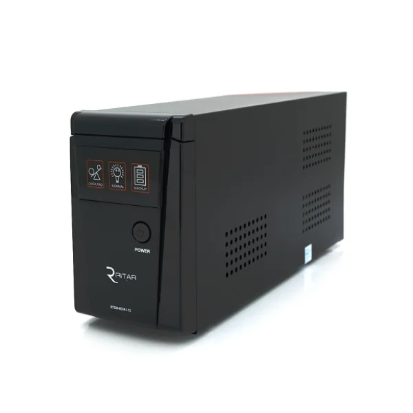 Комплект ДБЖ Ritar RTSW-600NL12 LED 360 Вт з акумулятором AGM Ritar HR12240W 12 В 65 А·год