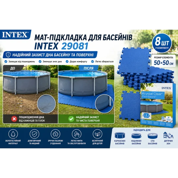 Килимок для басейну Intex 29081