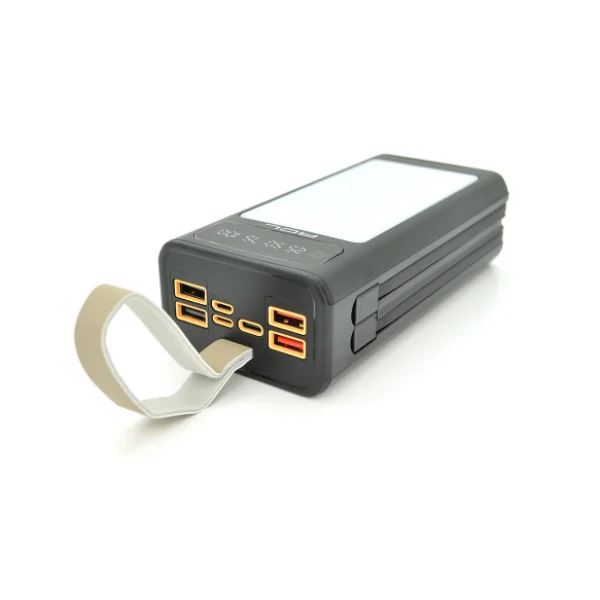 Powerbank ACL PW-85 30000mAh, 22.5W, LIGHTER, Кабелю Type-C + Lighting, 0.70 kg, Black, Box
