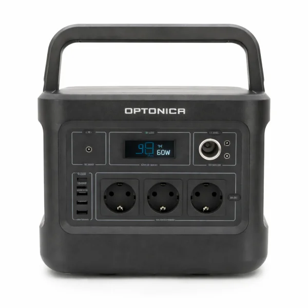 Зарядна станція Optonica B1000-A1. Об'єм 1036.8Wt/h, Потужність 1000W. Out:AC230, 2хDC13.3V/10A, USB-3x5V/2.4A, Type-C 100W(PD), 332х245х255мм. 9.1кг