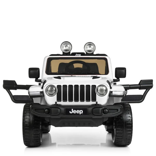 Детский электромобиль-джип Jeep Rubicon M 4176EBLR-1 4WD белый