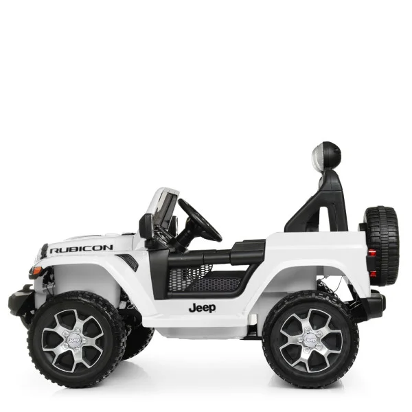 Детский электромобиль-джип Jeep Rubicon M 4176EBLR-1 4WD белый