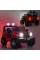 Детский электромобиль-джип Jeep Rubicon M 4176EBLR-3 4WD красный
