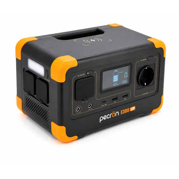 Зарядна станція Pecron E300LFP 288Wh 600W LiFePO4 портативна електростанція