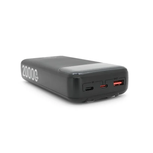Powerbank ACL PW-117 20000 mAh PD 22.5W з вбудованими кабелями USB-C та Lightning