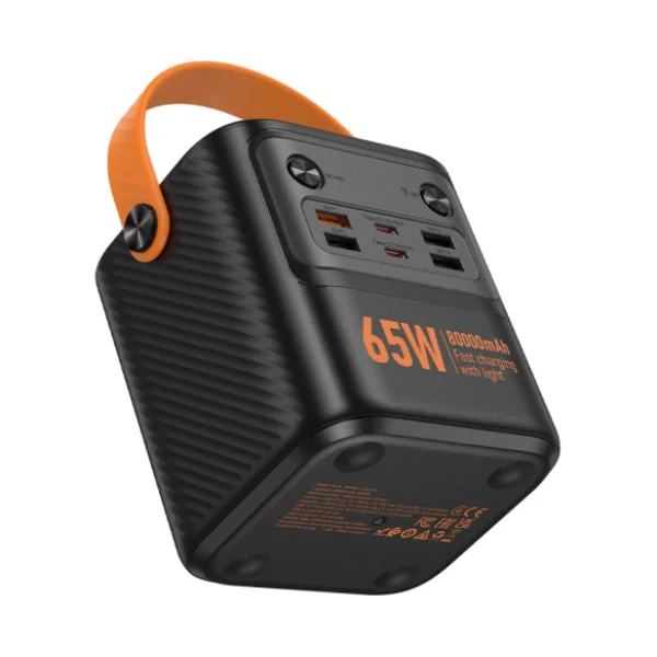 Power Bank HOCO J152 Pro 80000 mAh 65W з ліхтариком
