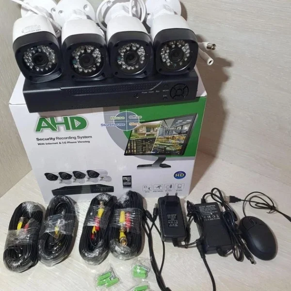 Набір 4 камери 4 Мп FULL AHD CCTV для відеоспостереження