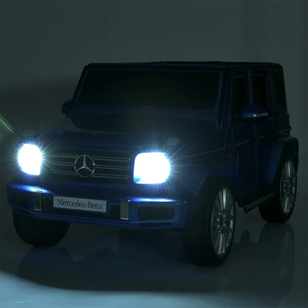 Детский электромобиль джип M 5028EBLRS-4 Mercedes-Benz синий