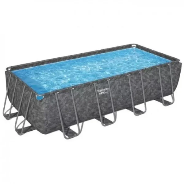 Каркасний басейн Bestway 561KG 732×366×132 см, 30045 л з піщаним фільтр-насосом, тентом та сходами