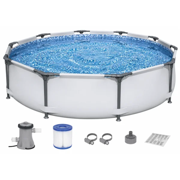 Каркасний басейн Bestway 56408 Steel Pro Max 305×76 см