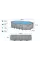 Каркасный бассейн Bestway Steel Pro Max Swim Vista 56716, 549 x 274 x 122 см, 13430 л