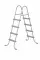 Каркасний басейн Bestway 56488 круглий 457×107 см Steel Pro MAX з фільтр-насосом, драбиною та тентом