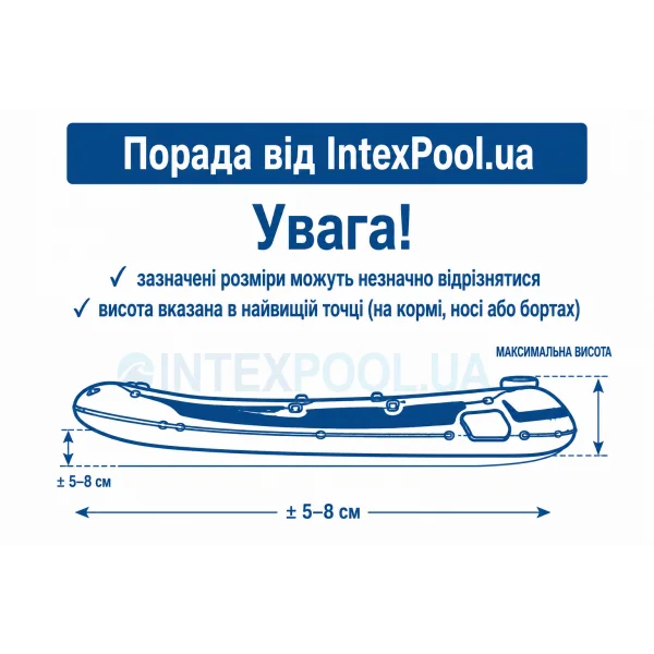 Надувная лодка Intex Explorer Pro 200 58356, 196×102×33 см