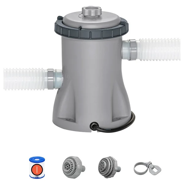 Фільтр-насос Bestway 58381 для басейну, 1249 л/год, картриджний, 220V