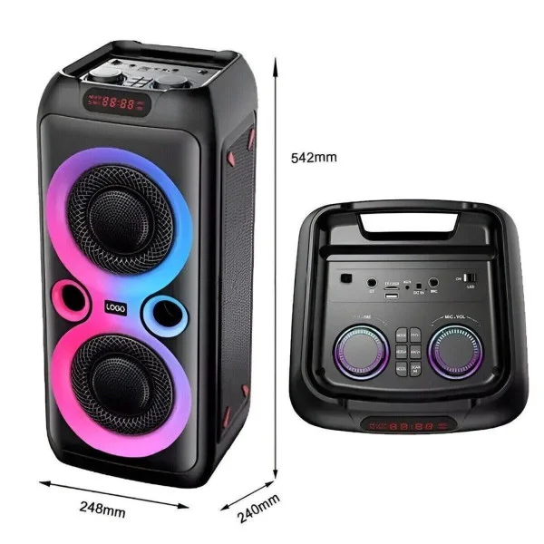 Колонка Bluetooth 20Вт з караоке мікрофоном і пультом TTD-2809
