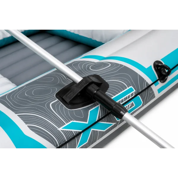 Пятиместная надувная лодка Bestway 65159 Adventure Elite X5 Raft Set 364 x 166 x 45 см