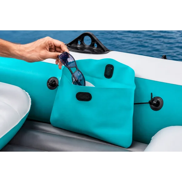Пятиместная надувная лодка Bestway 65159 Adventure Elite X5 Raft Set 364 x 166 x 45 см