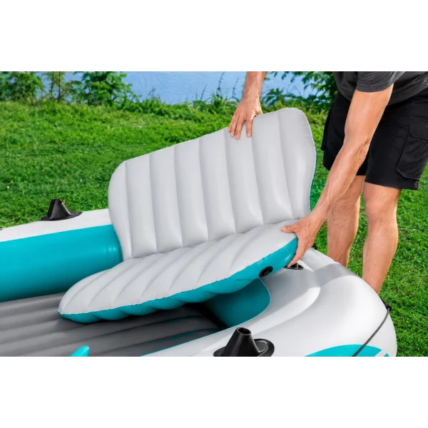 Пятиместная надувная лодка Bestway 65159 Adventure Elite X5 Raft Set 364 x 166 x 45 см