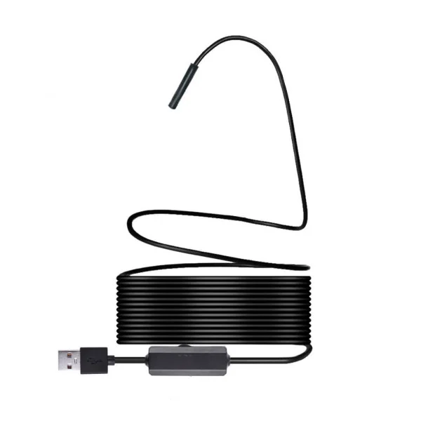 WIFI эндоскоп F150 с жестким кабелем 3.5 м и LED подсветкой