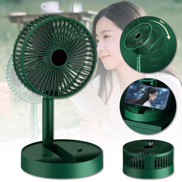 Міні-вентилятор Folding Fan з USB