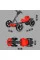 Складаний електромобіль на акумуляторі 6V 4.5Ah Go-Kart Червоний