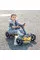 Складаний електромобіль на акумуляторі 6V 4.5Ah Go-Kart Жовтий