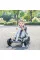 Складаний електромобіль на акумуляторі 6V 4.5Ah Go-Kart Білий